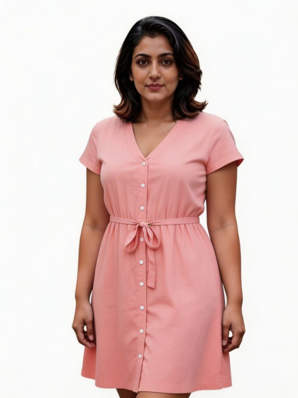 Candace Cameron Bure Women's Petite Mini Dress Pink Size MP